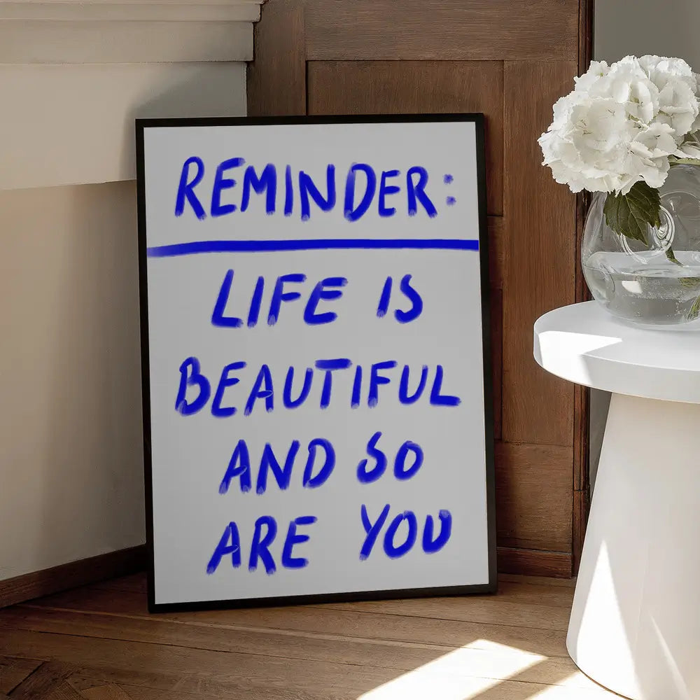 Reminder Plakat