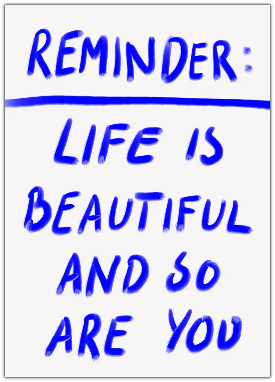 Reminder Plakat