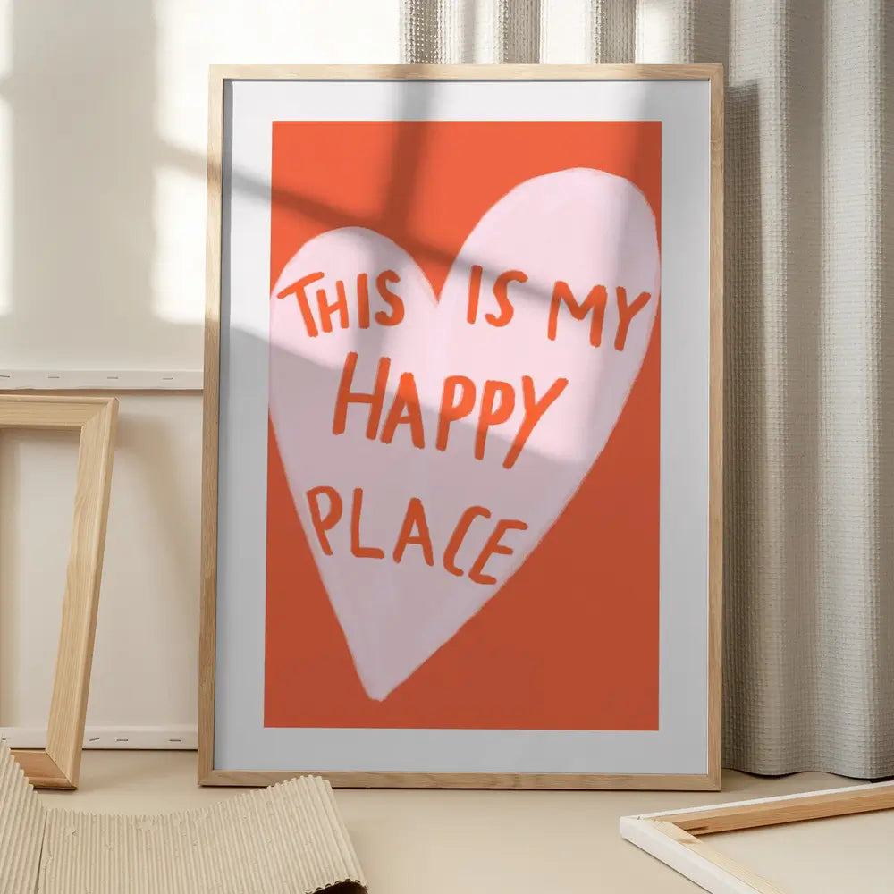 Happy Place Plakat