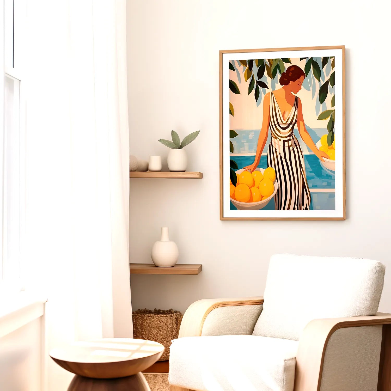 Lemon Garden Plakat