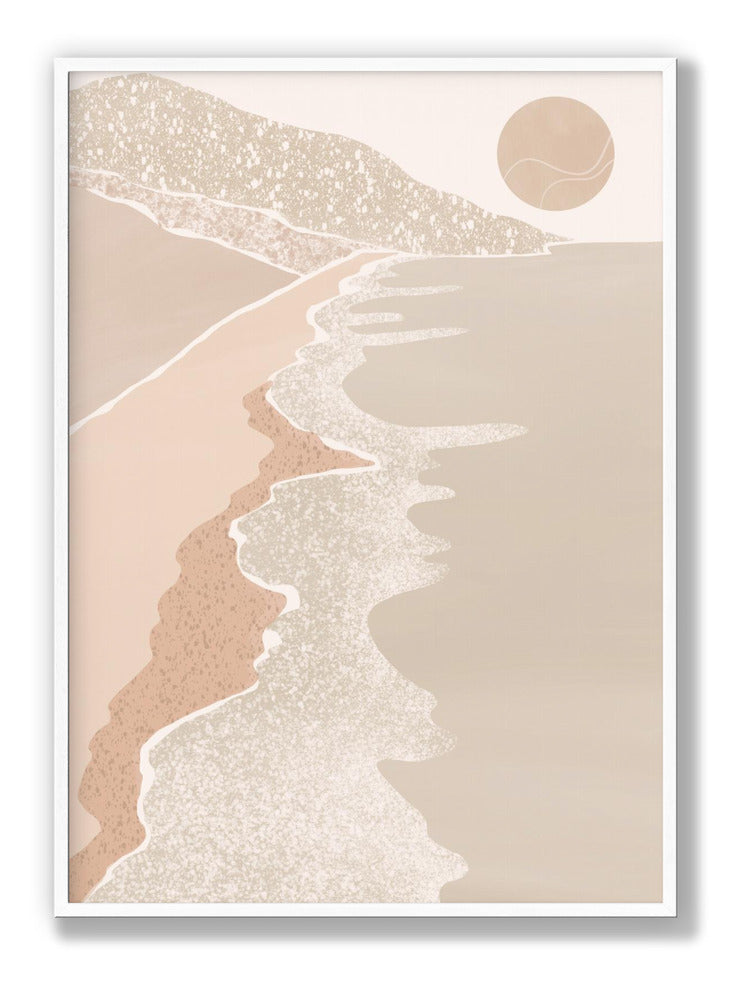 Abstract Seaside Plakat