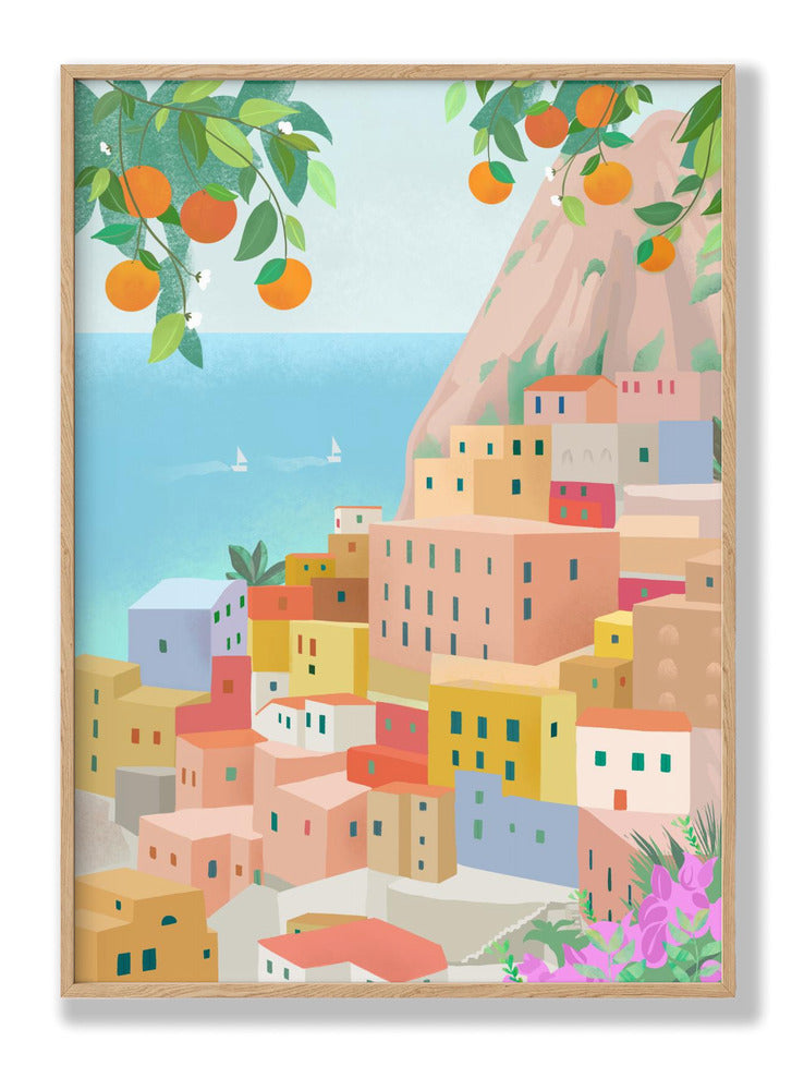 Amalfi Plakat