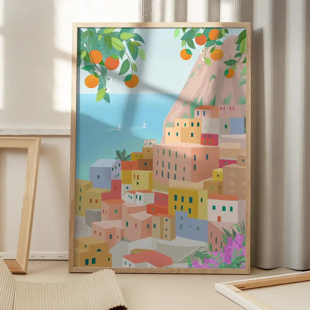 Amalfi Plakat