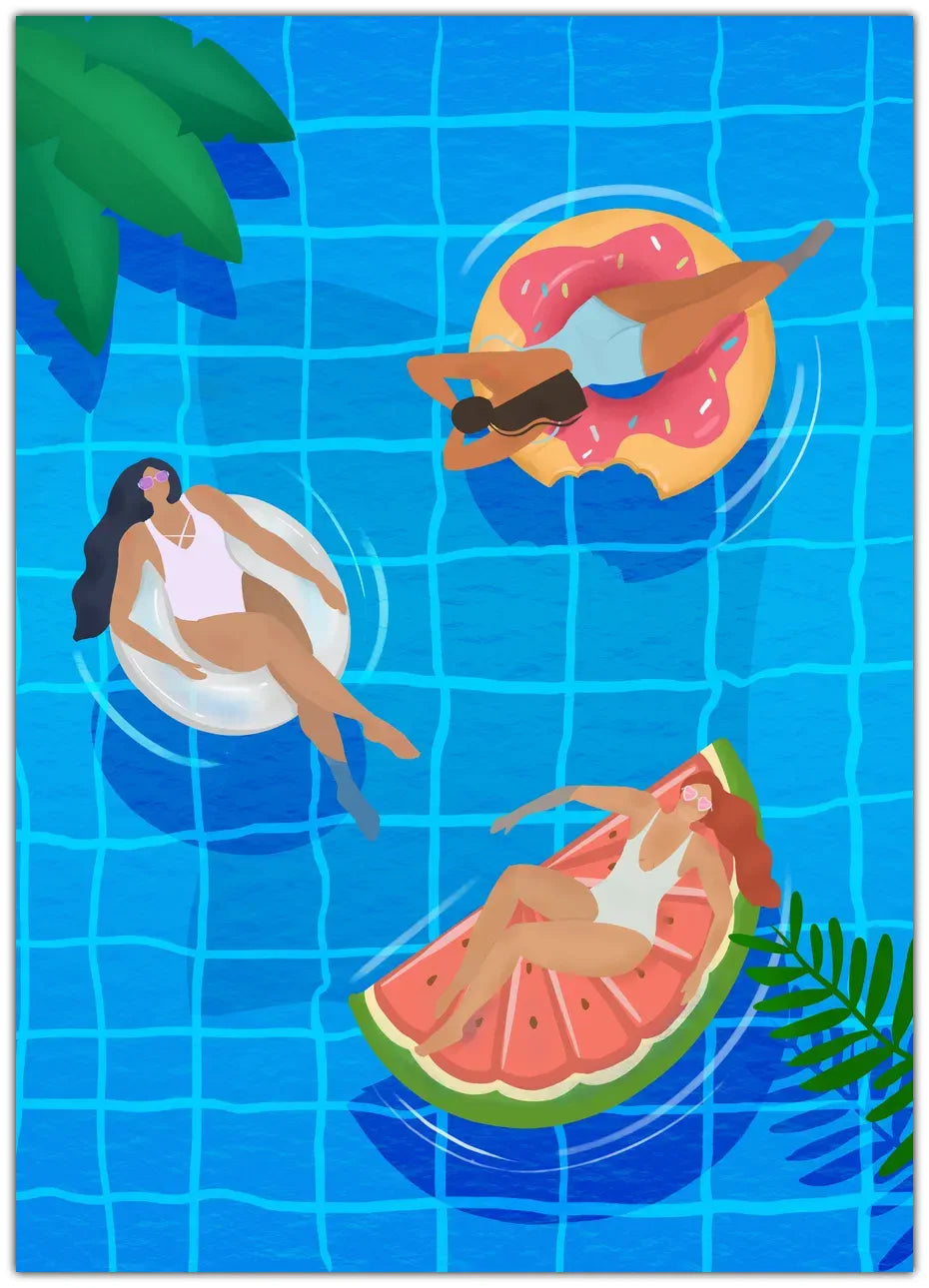Pool Ladies Plakat