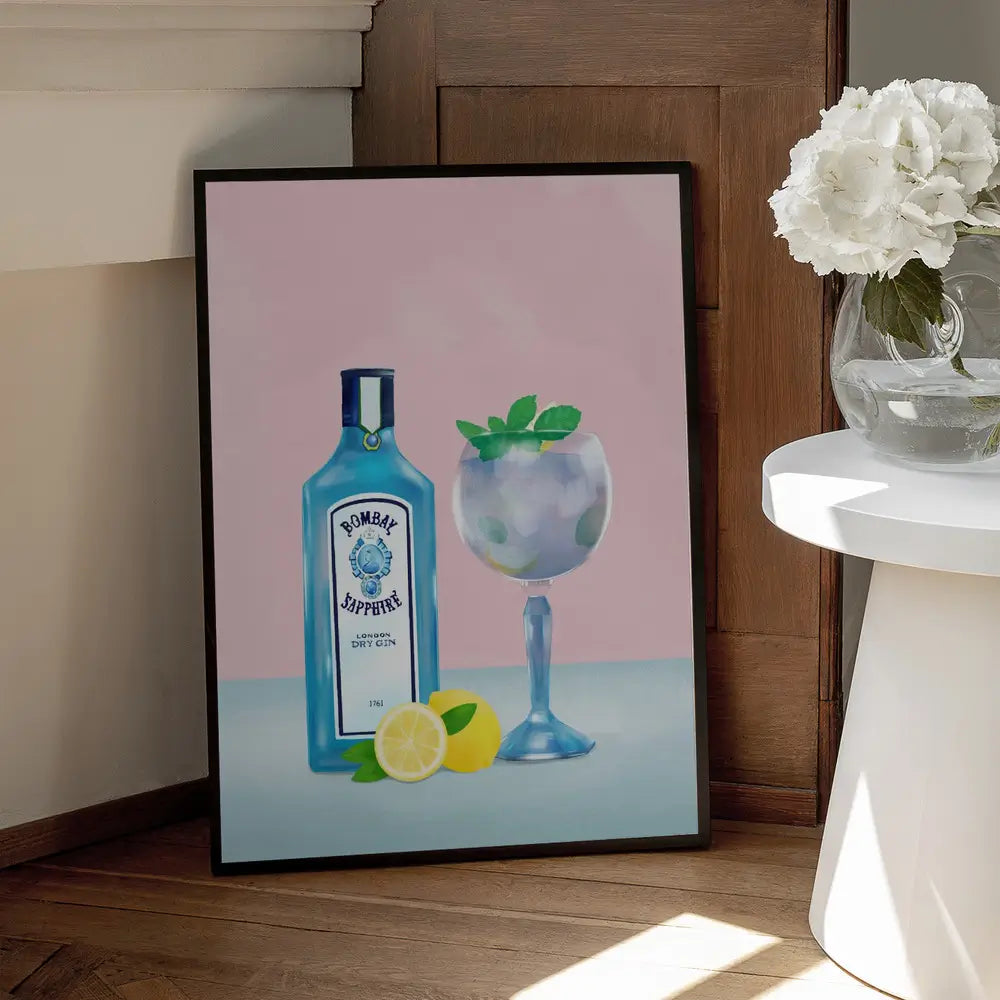Gin Cocktail Plakat