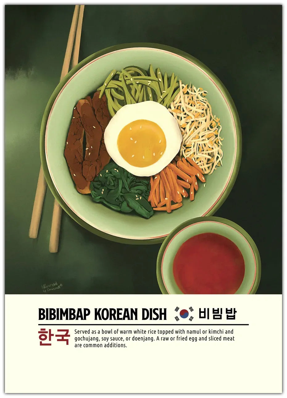 Bibimbap Plakat