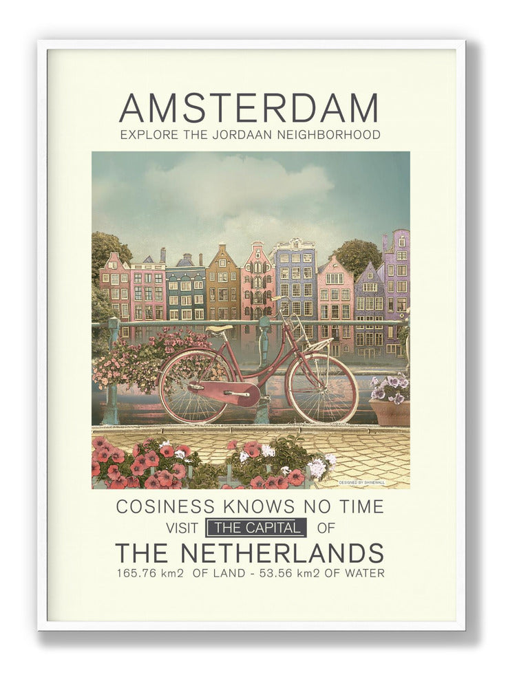 Amsterdam-Druck Poster