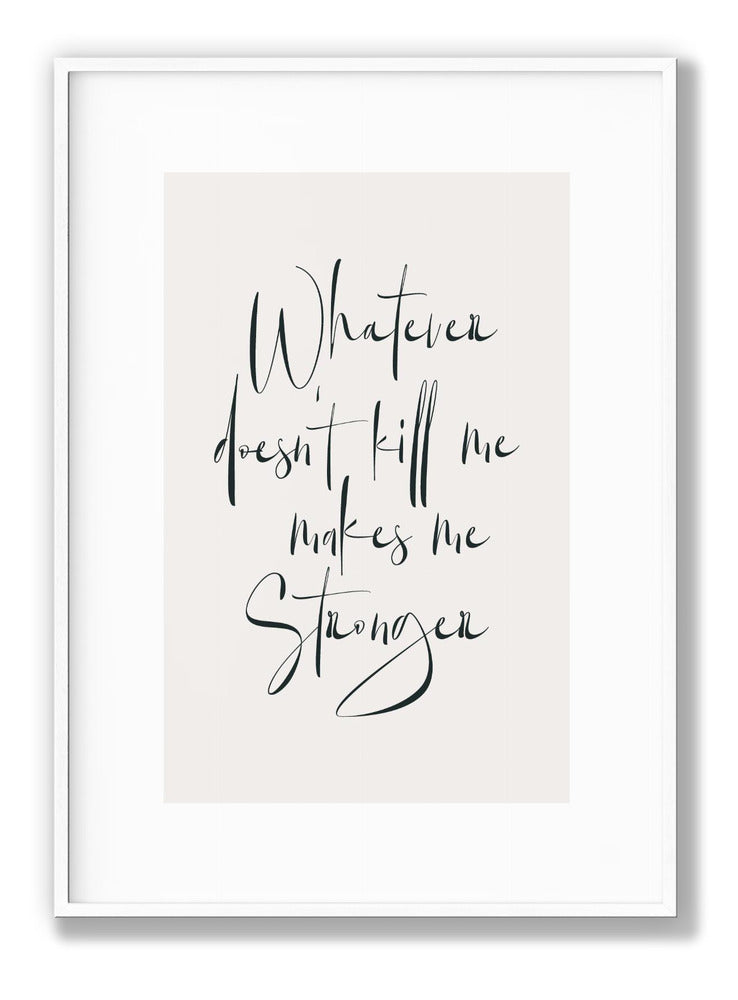 Stronges Plakat