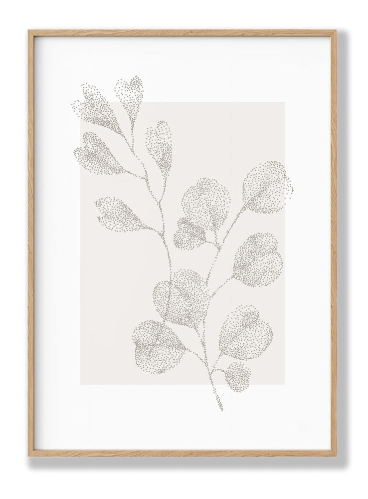 Plantstipple Plakat