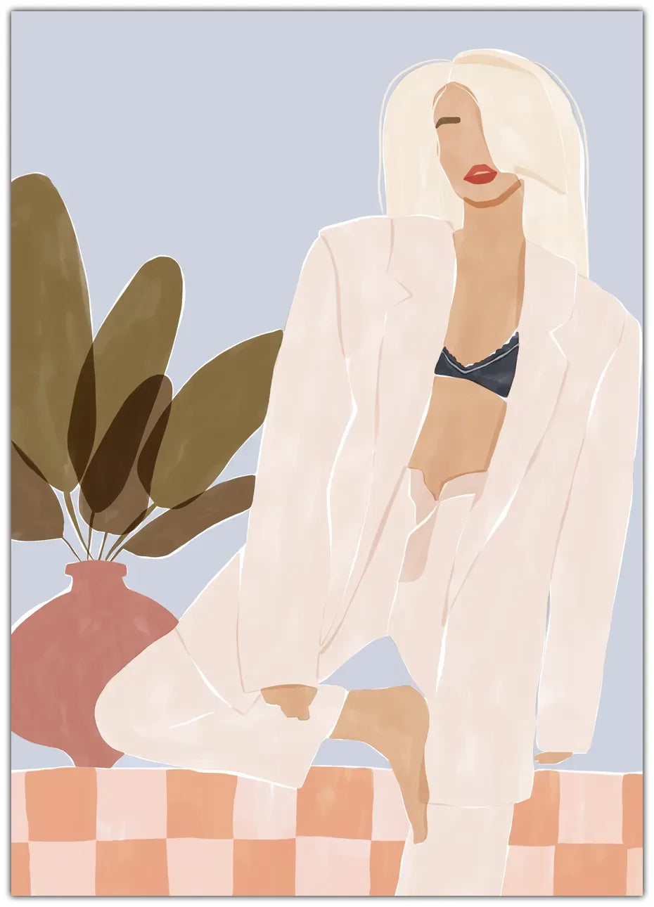 Too Lazy To Yoga Plakat
