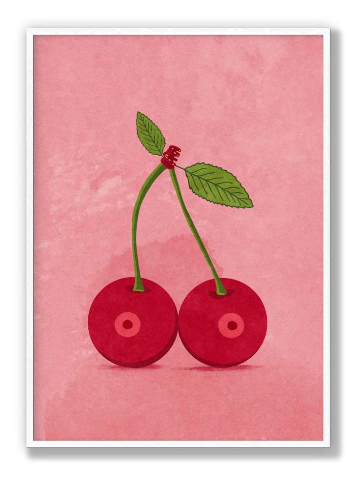 Kirschbrüste Poster