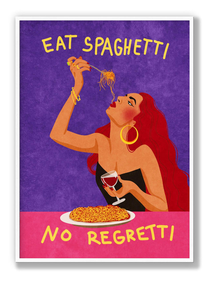 Iss Spaghetti, ohne Reue Poster