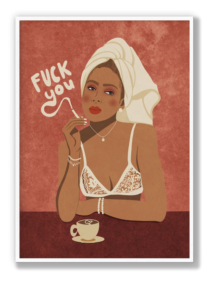 Fick dich Poster