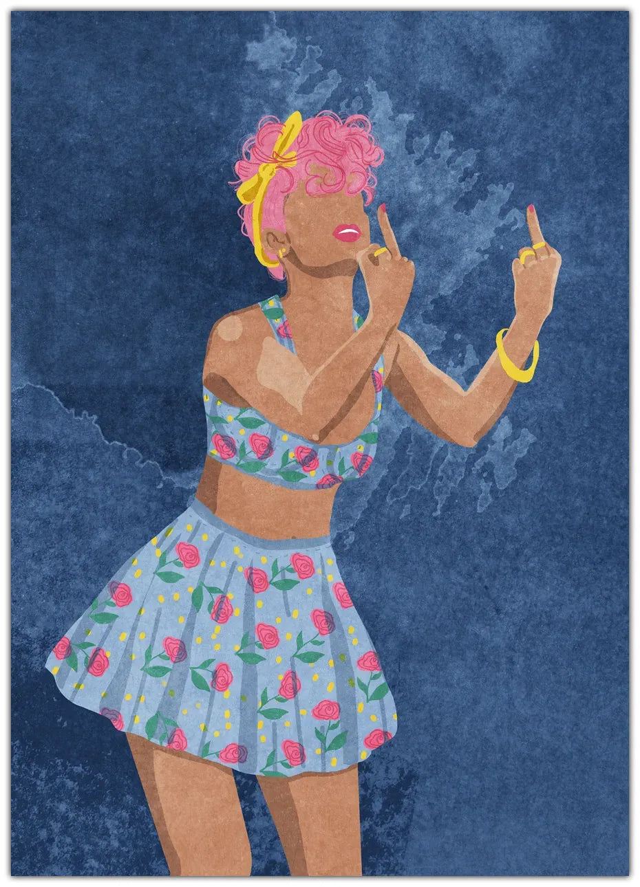 Not your girl Plakat