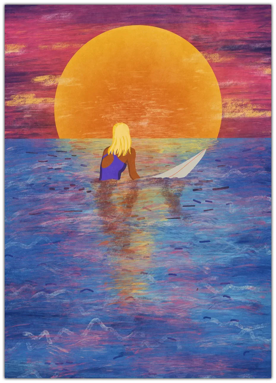Surfer Girl Plakat