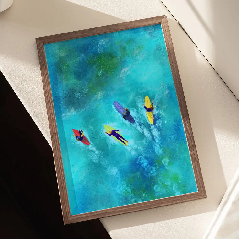 Surfer Dudes Plakat