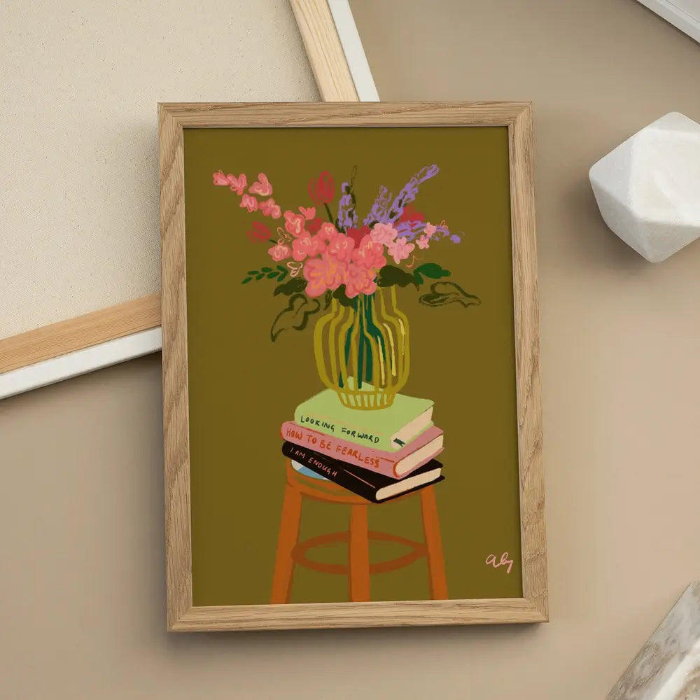 Floral Vase Plakat