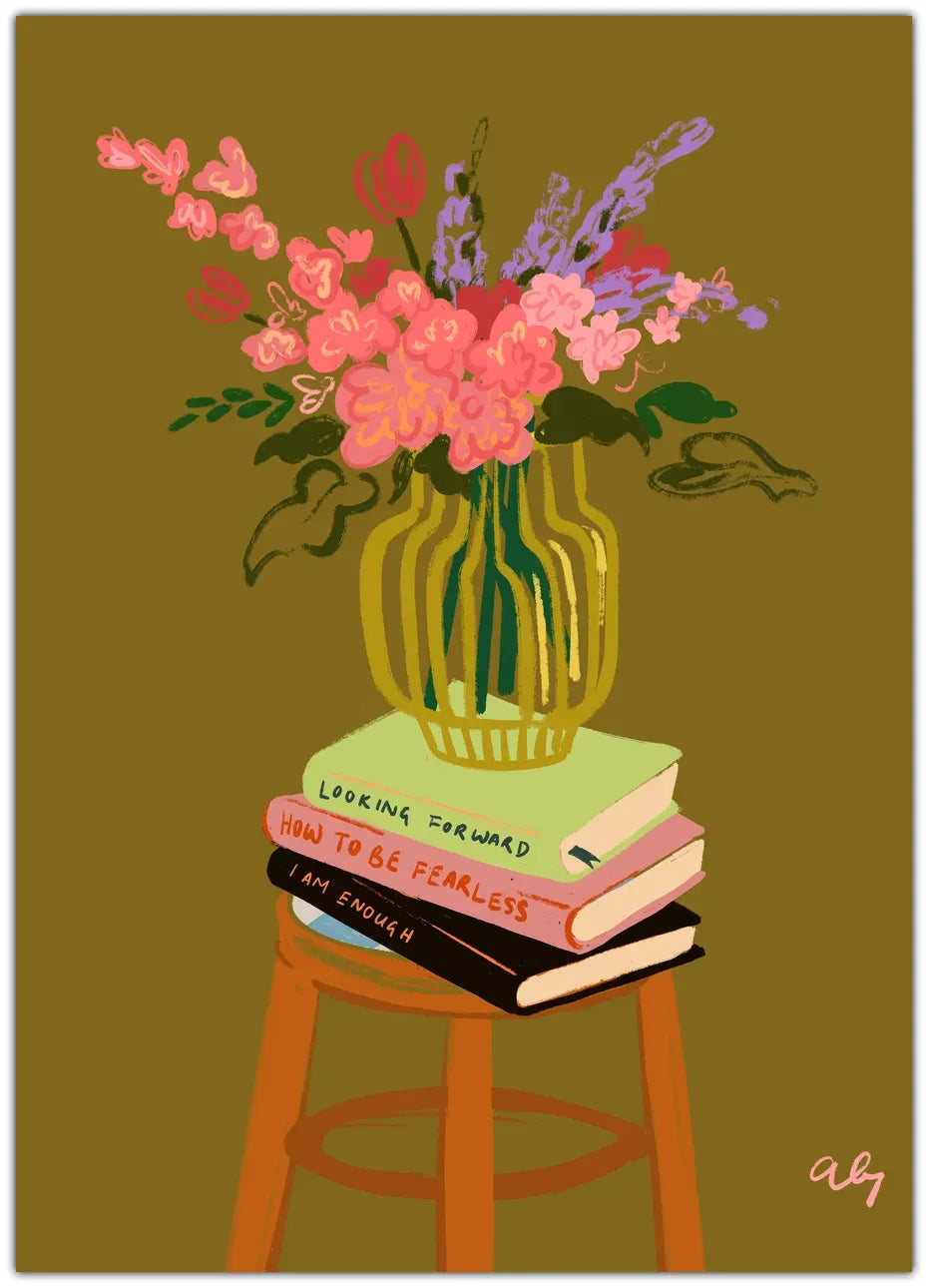 Floral Vase Plakat
