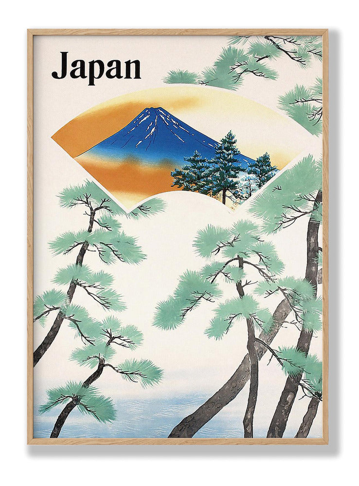 1930s Japanese Government Railways Travel Plakat