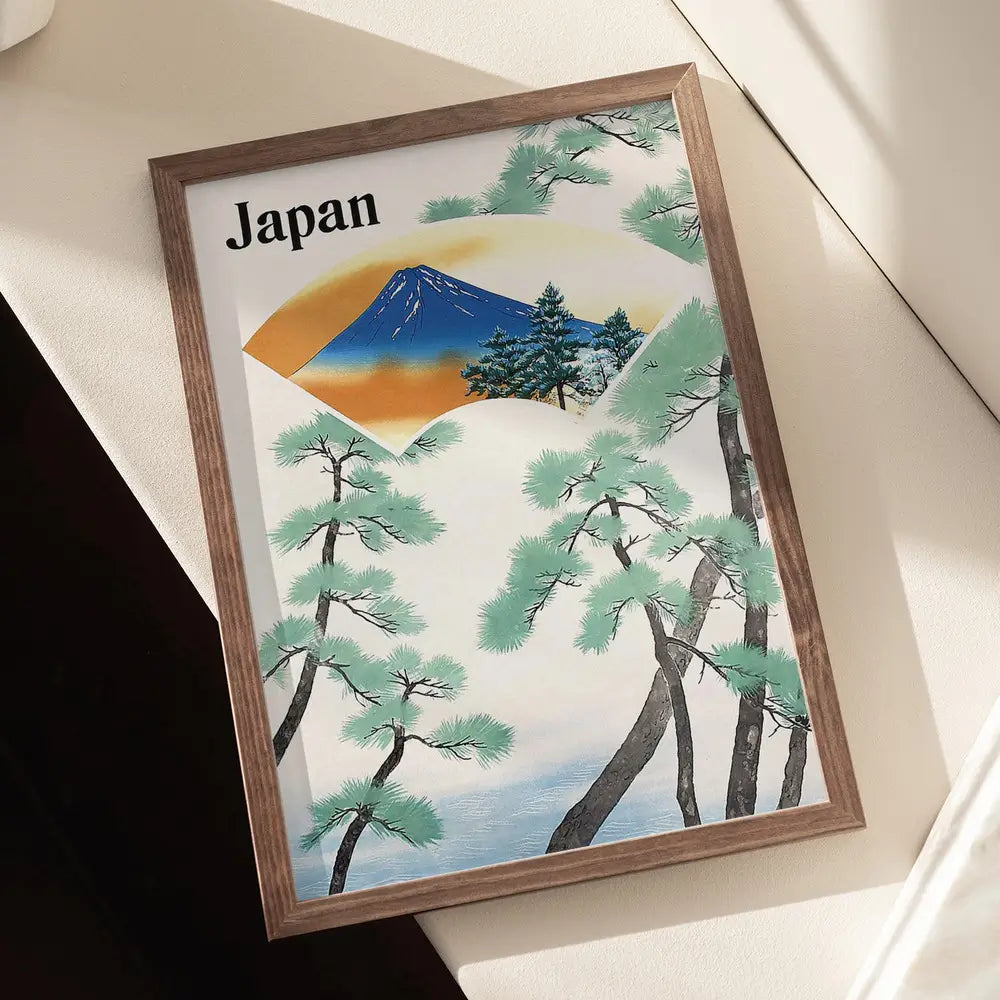 1930s Japanese Government Railways Travel Plakat