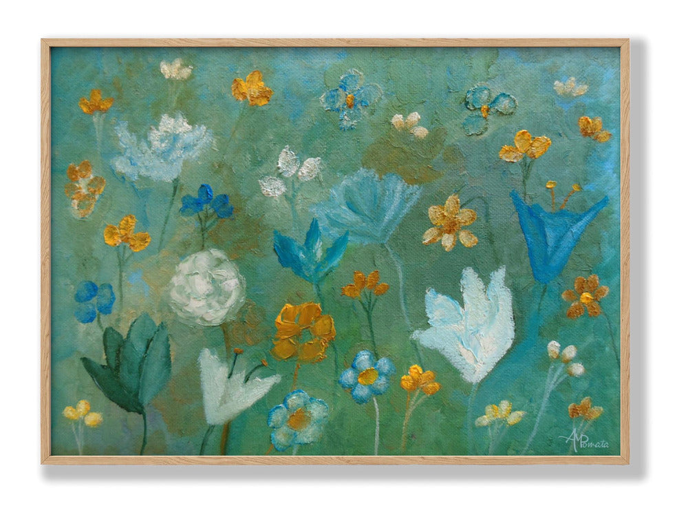 Poise In Turquoise Plakat
