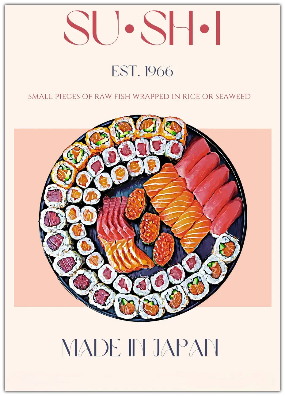 Sushi Plakat