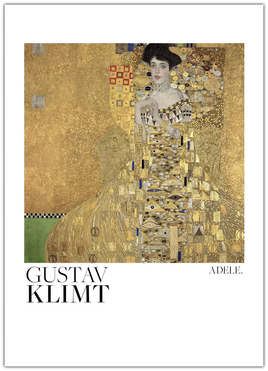 Portrait of Adele Bloch Bauer I (1907) Plakat