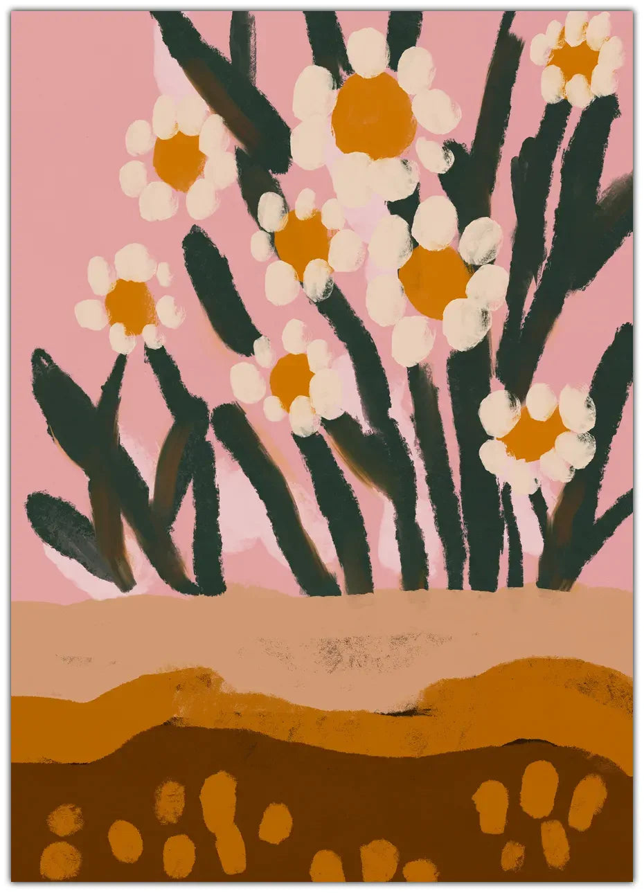 Pastel Flower Impression No 3 Plakat
