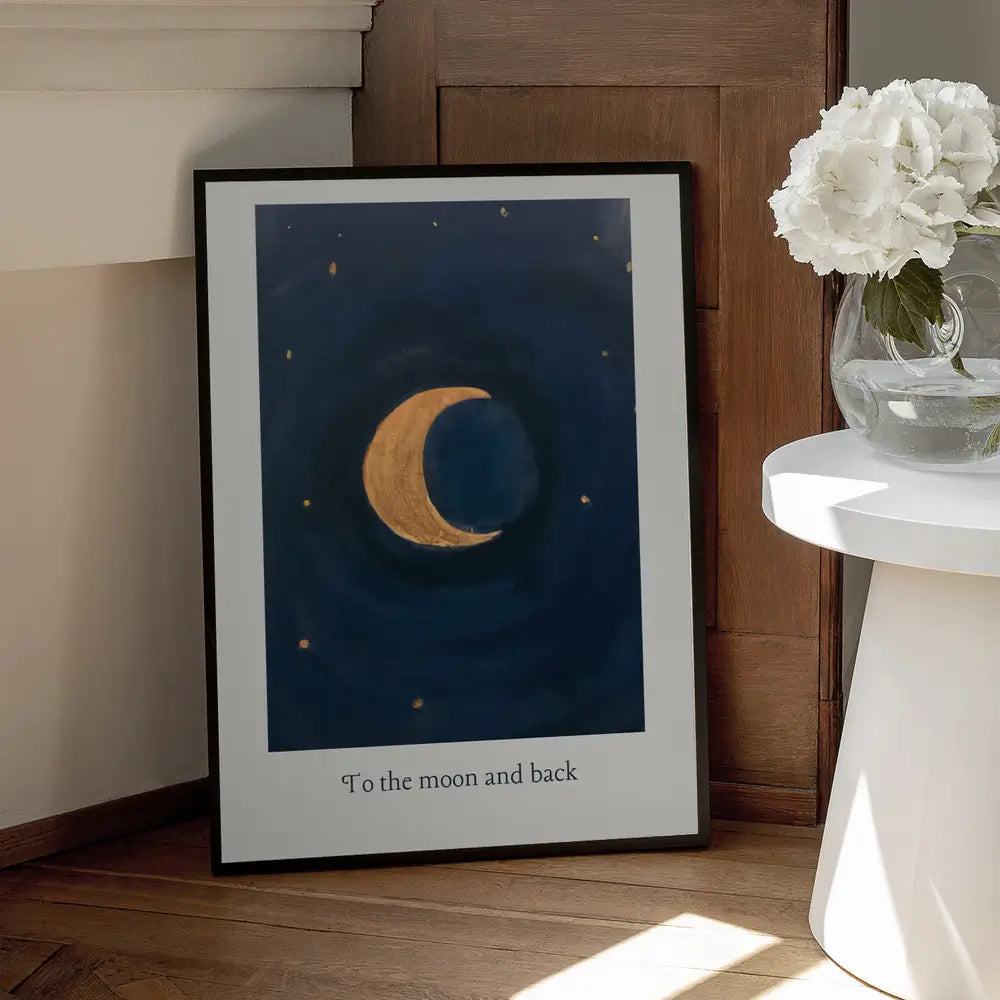 To the Moon and Back Plakat