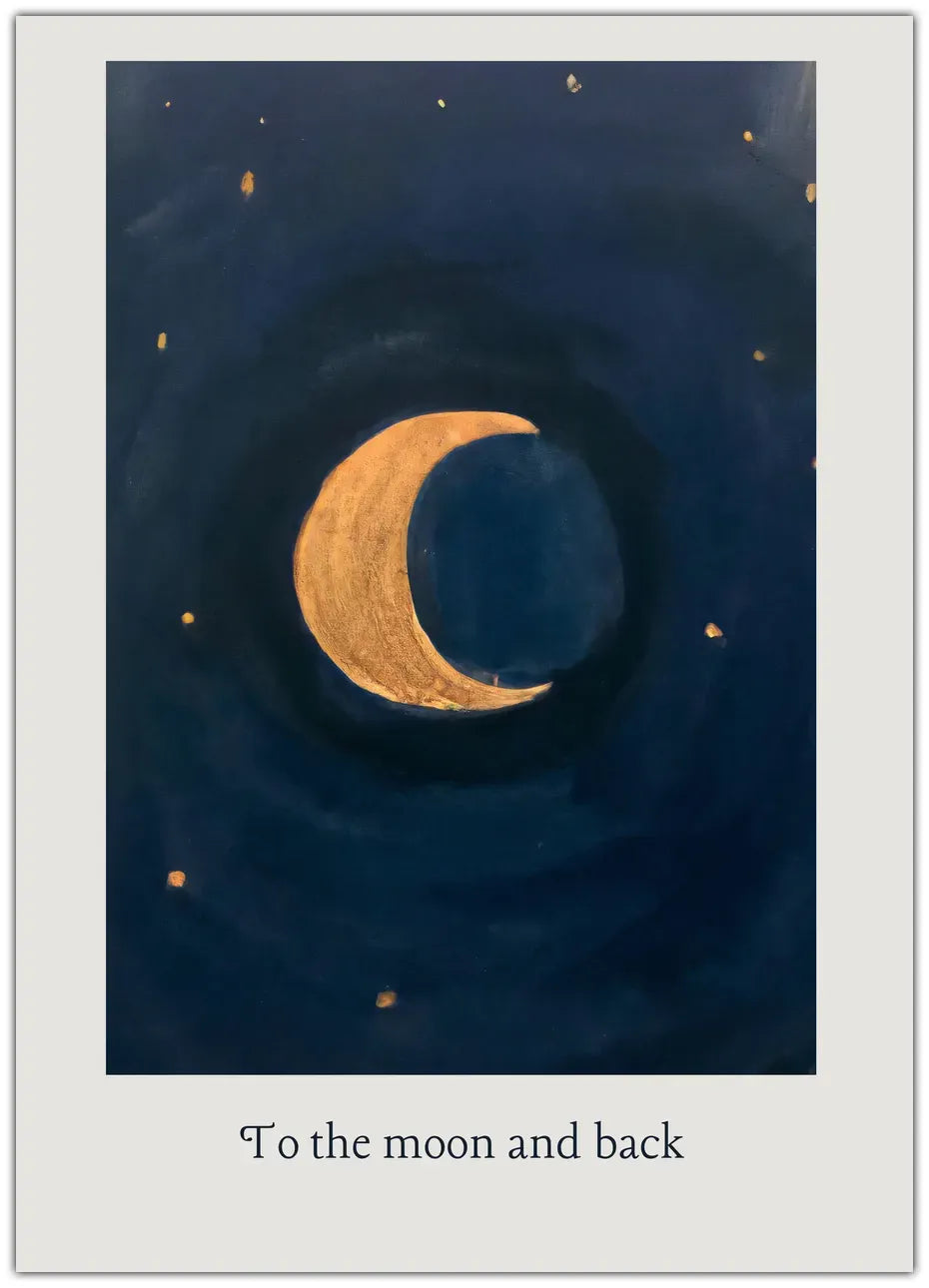 To the Moon and Back Plakat