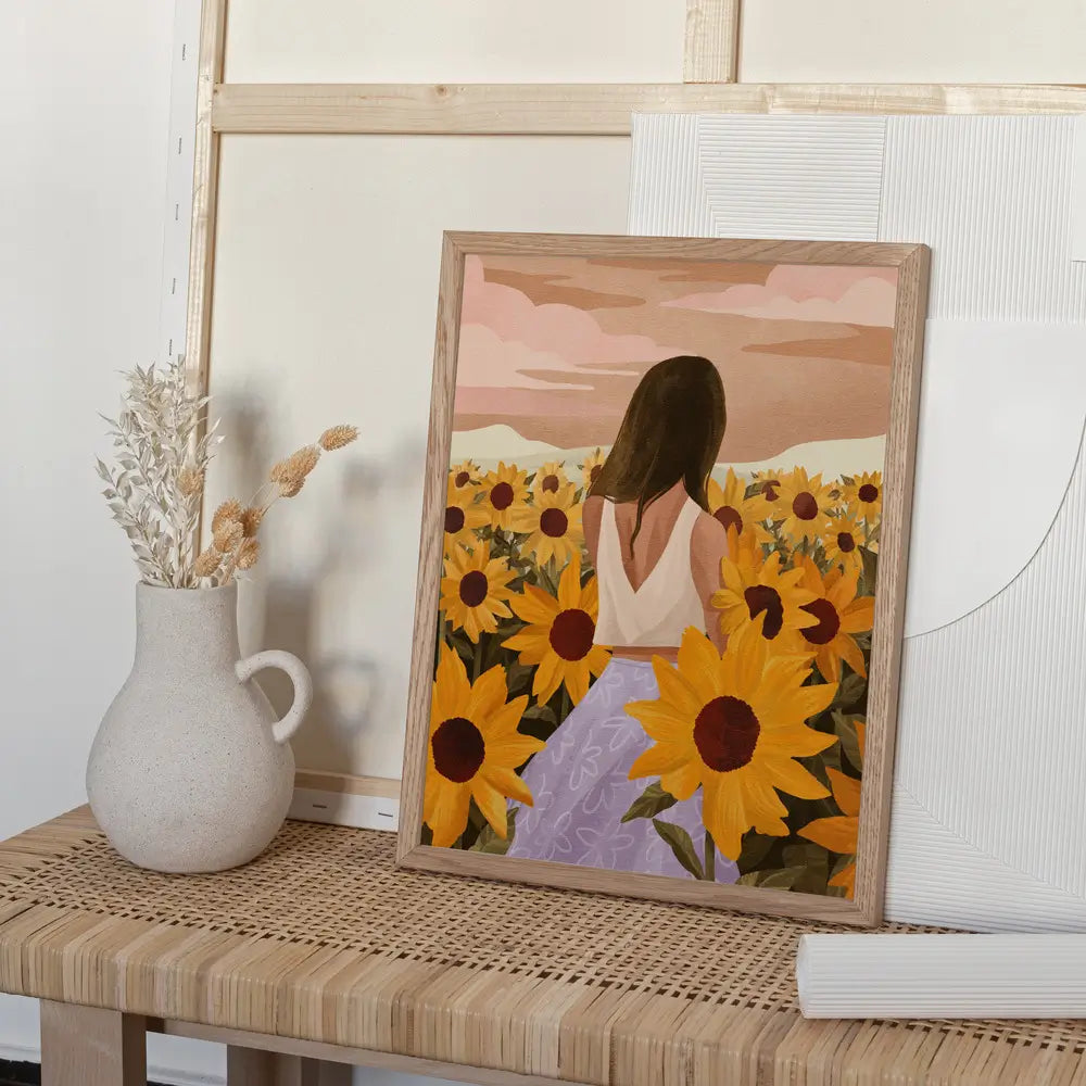 Sunflower Evenings Plakat