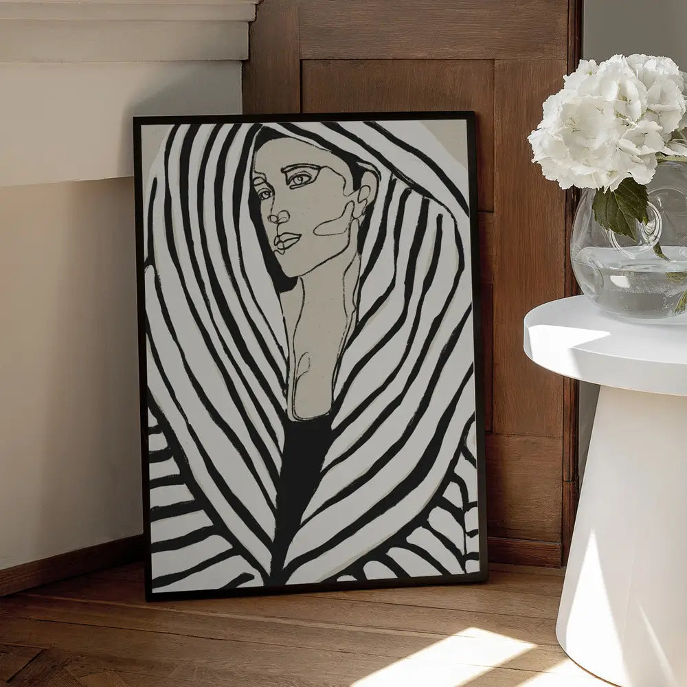 Striped Coat Plakat