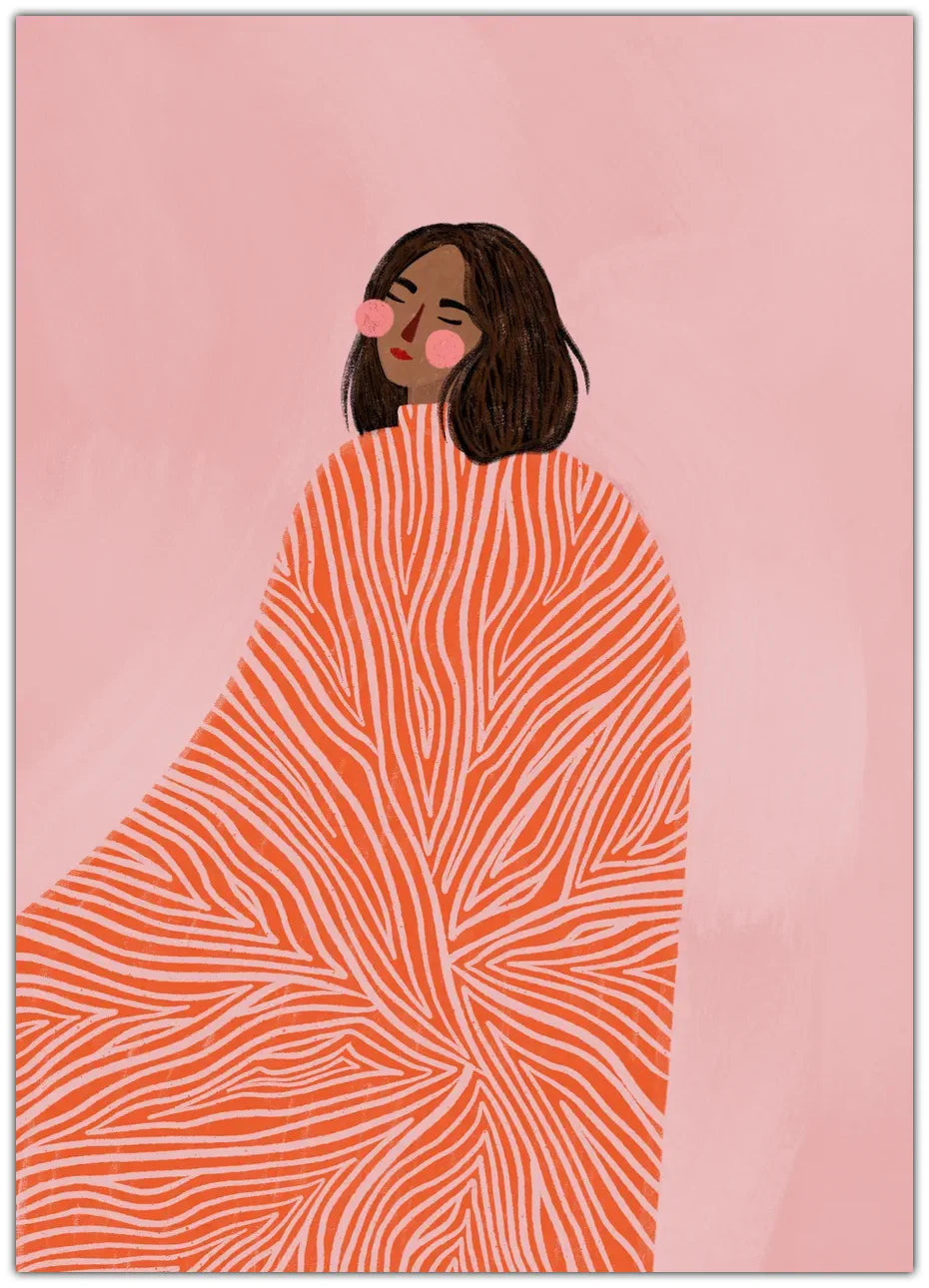 The Woman With the Swirls Plakat