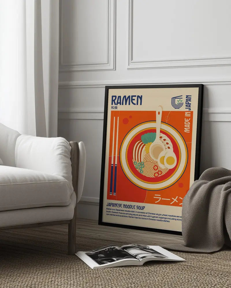 Ramen Japanese Food Plakat