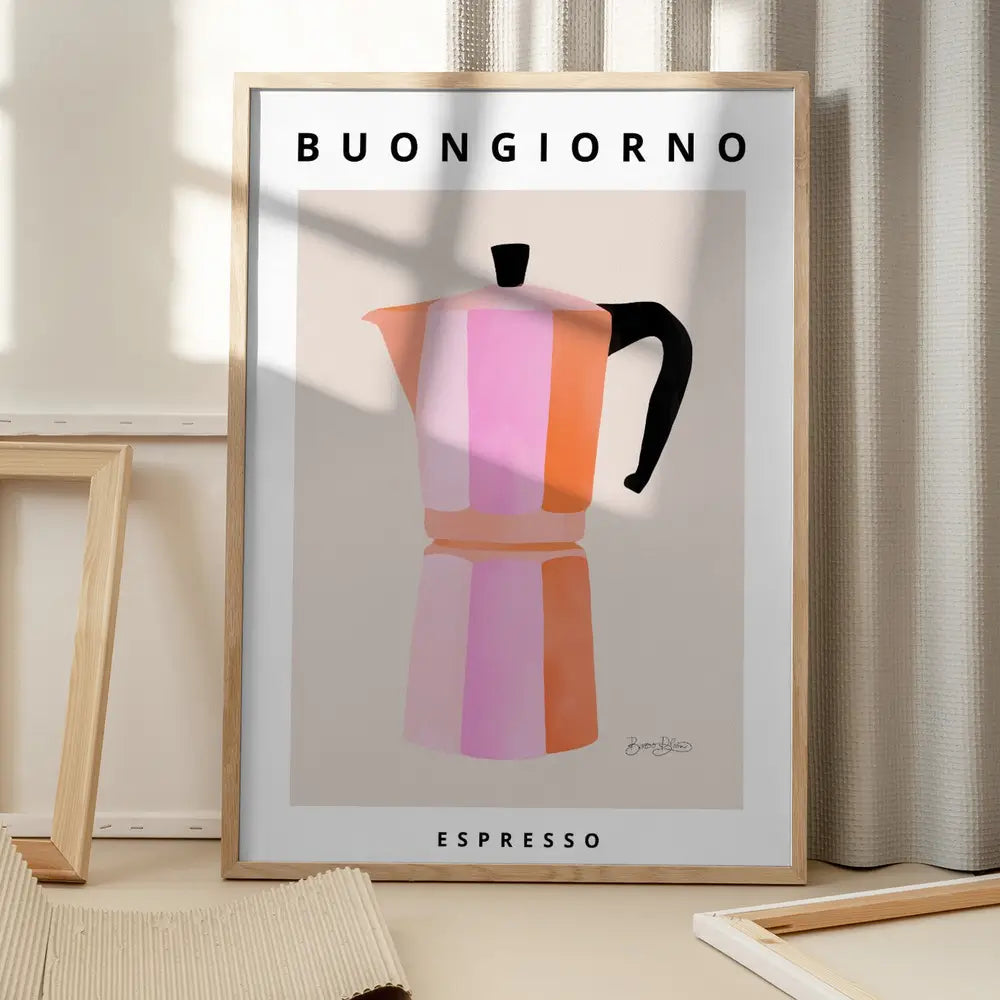 Buongiorno Espresso Plakat