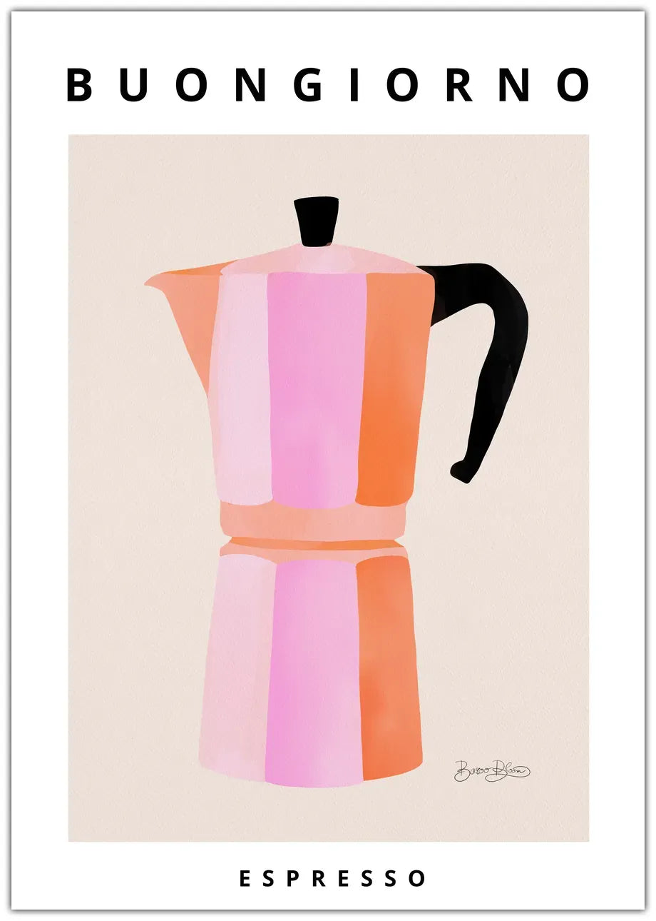 Buongiorno Espresso Plakat