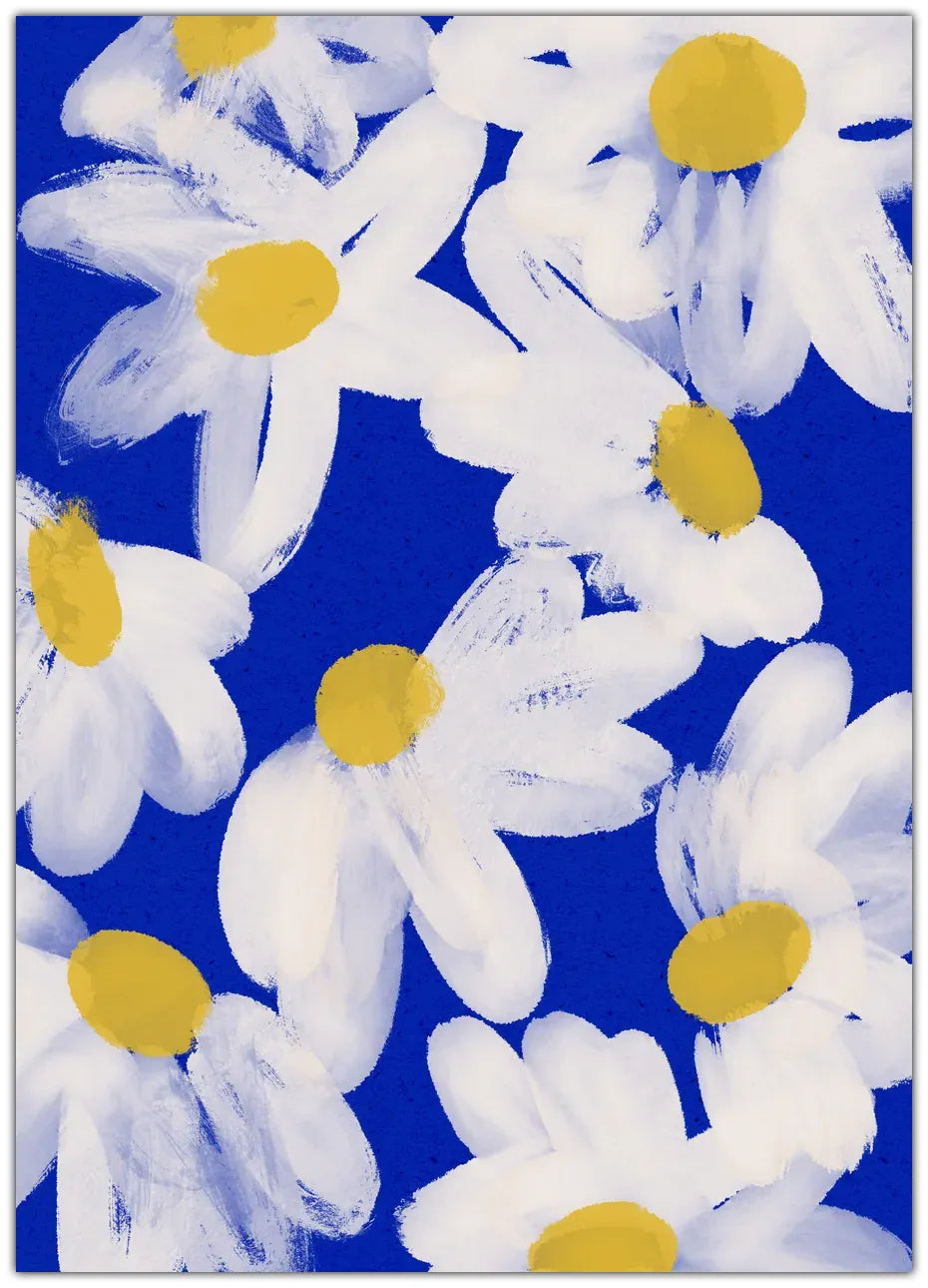 Floating Daisies Plakat