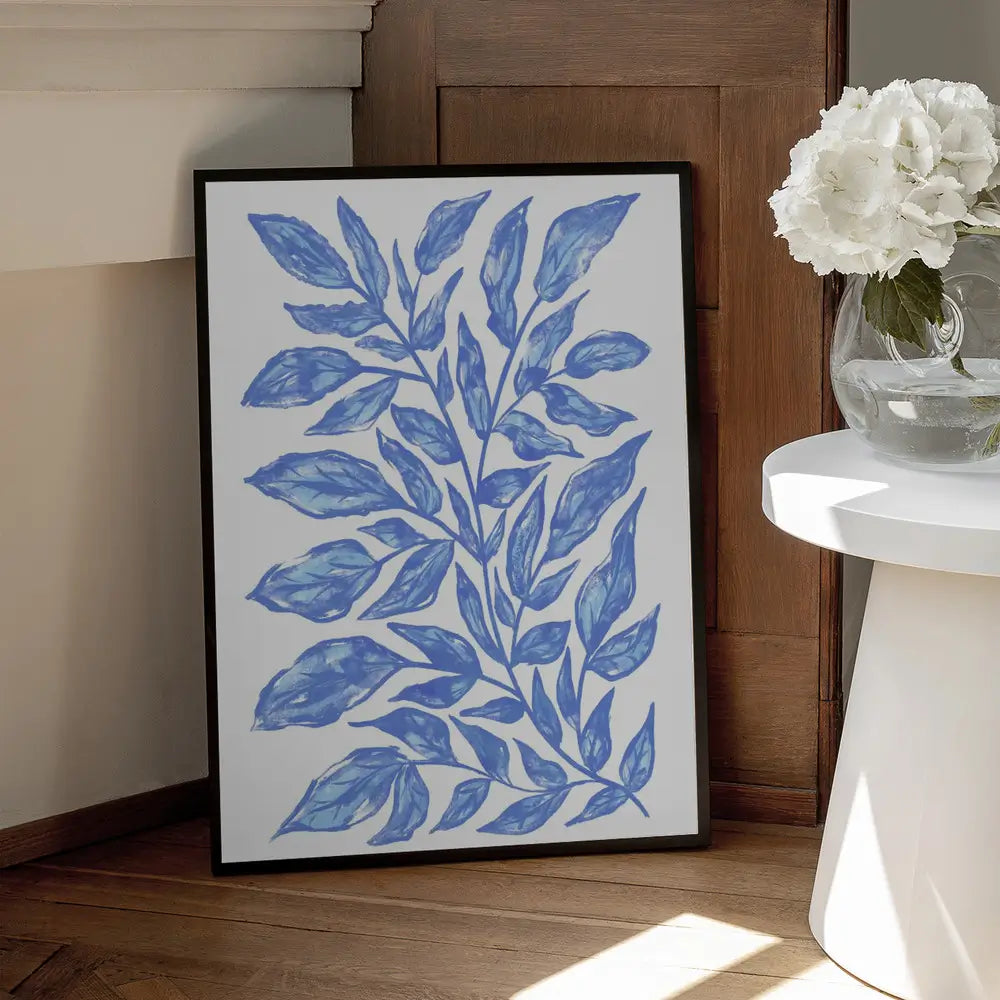 Blue Twigs Plakat