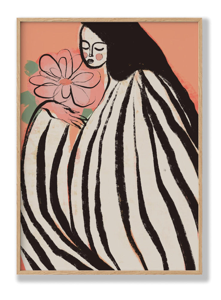 A Silent Moment (Peach) Plakat