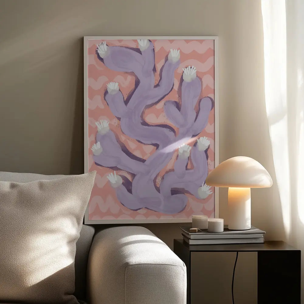 Purple Coral Plakat