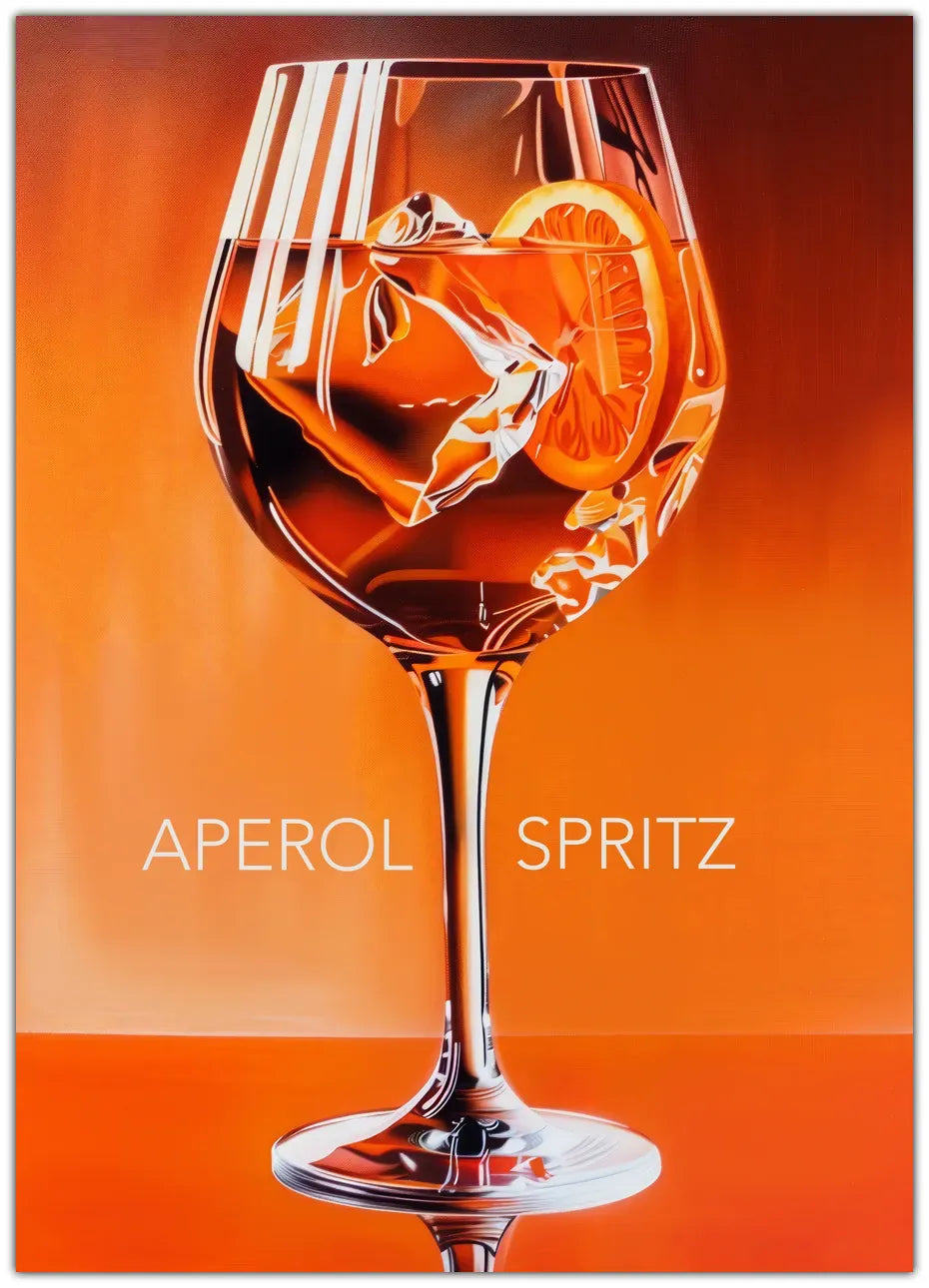Aperol Spritz Orange Plakat