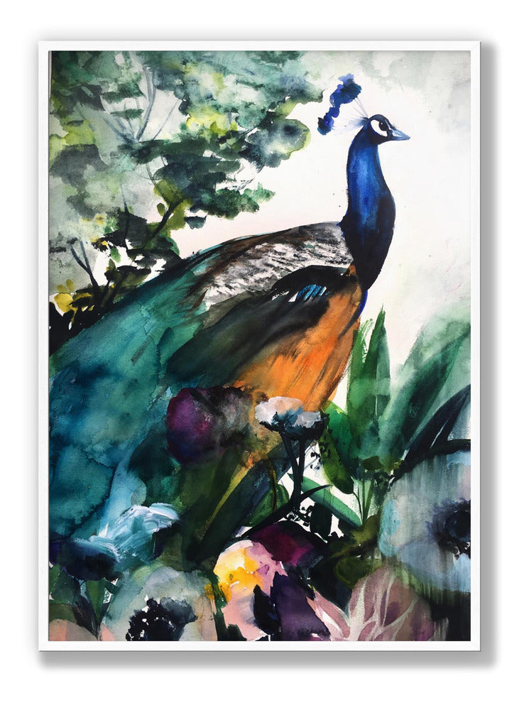 Pfauengarten Poster