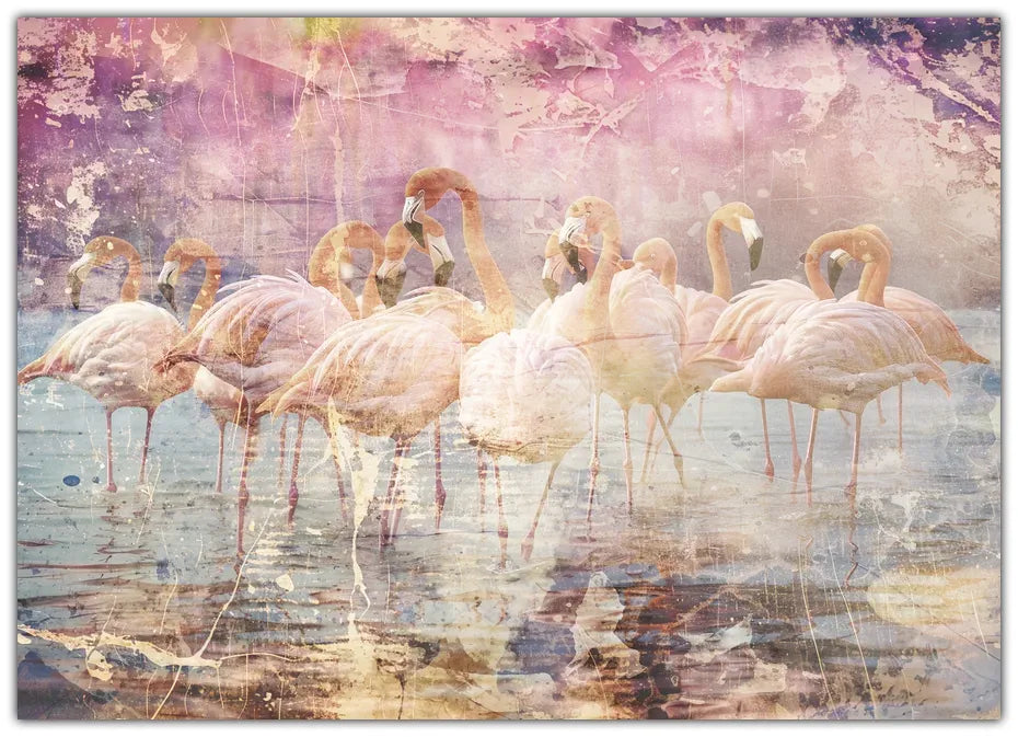 Flamingo Wall Art 01 Plakat