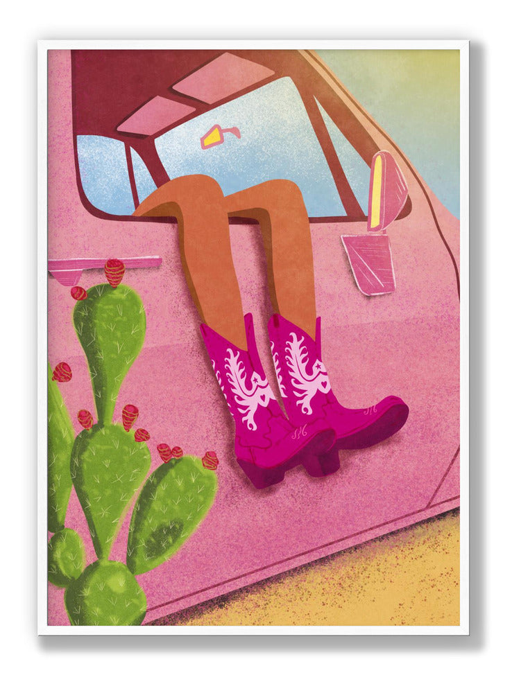 Cowgirl-Poster