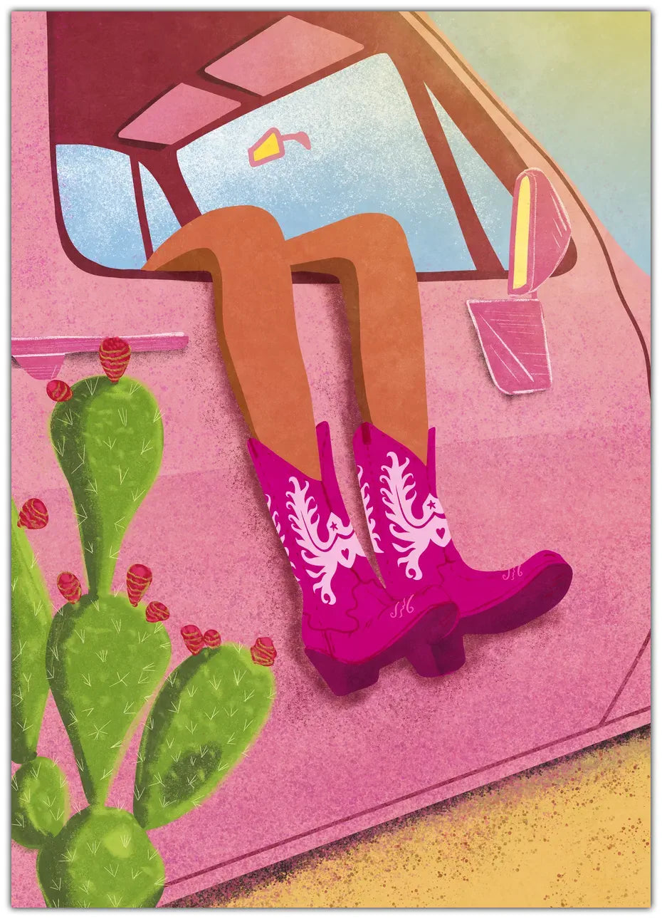 Cowgirl Plakat