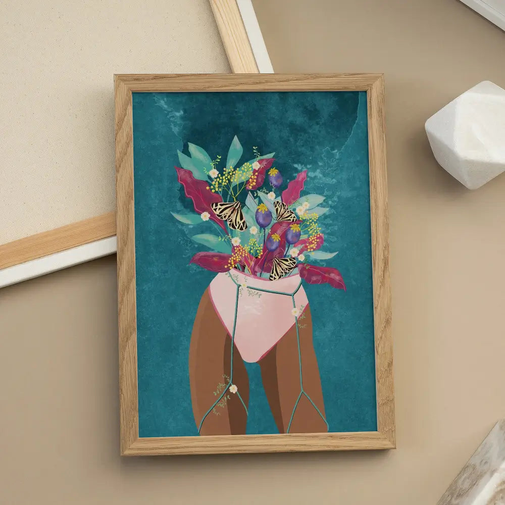 Feel florish Plakat
