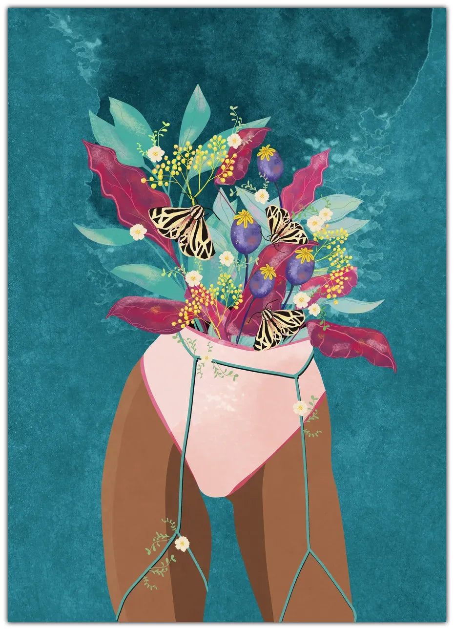 Feel florish Plakat