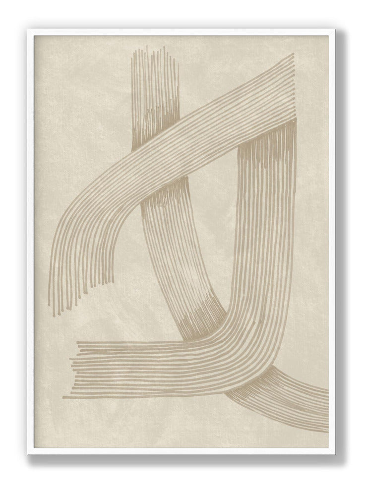 Abstract Sophisticated Line 01 Plakat