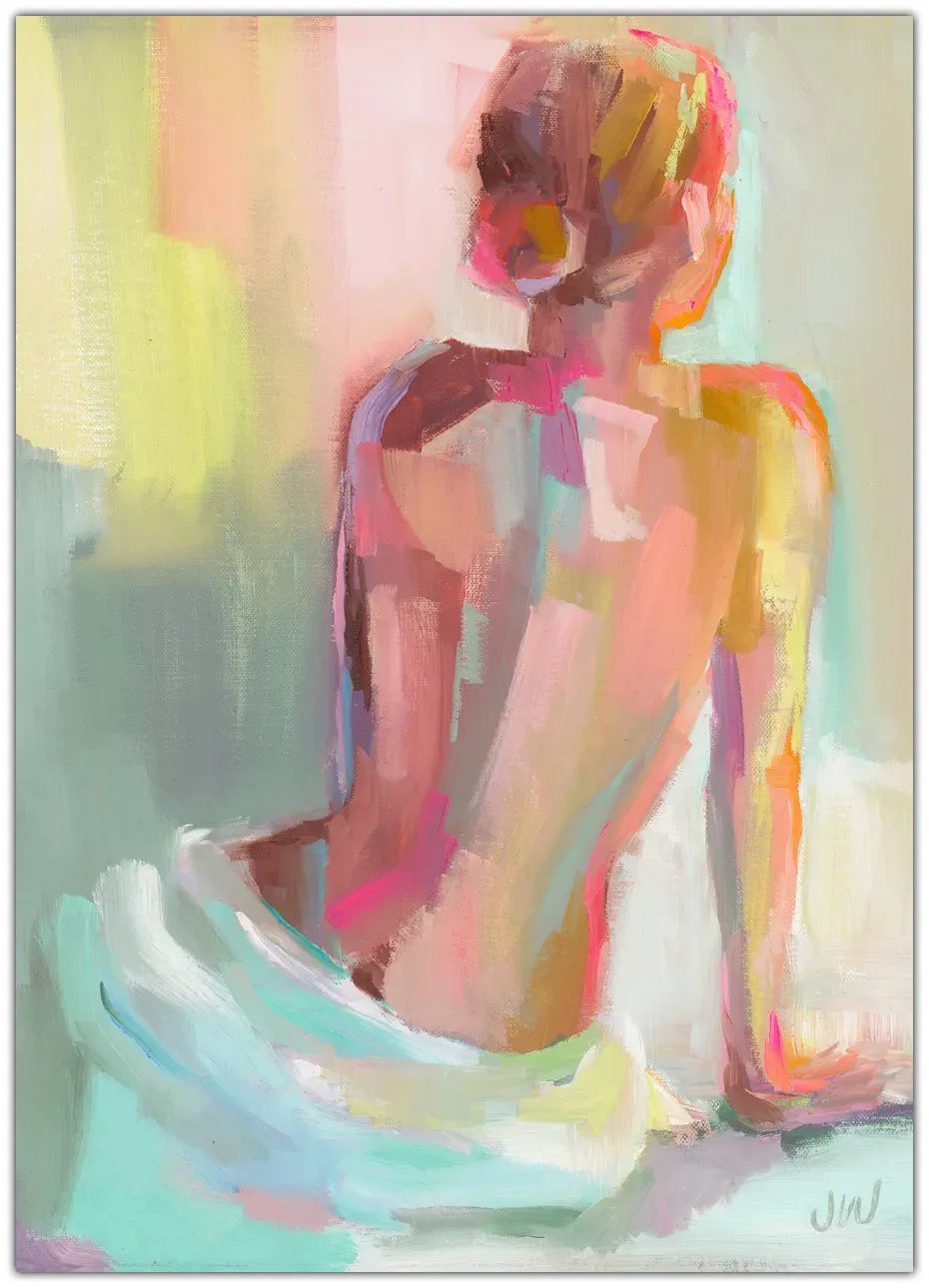 Woman Posing Plakat