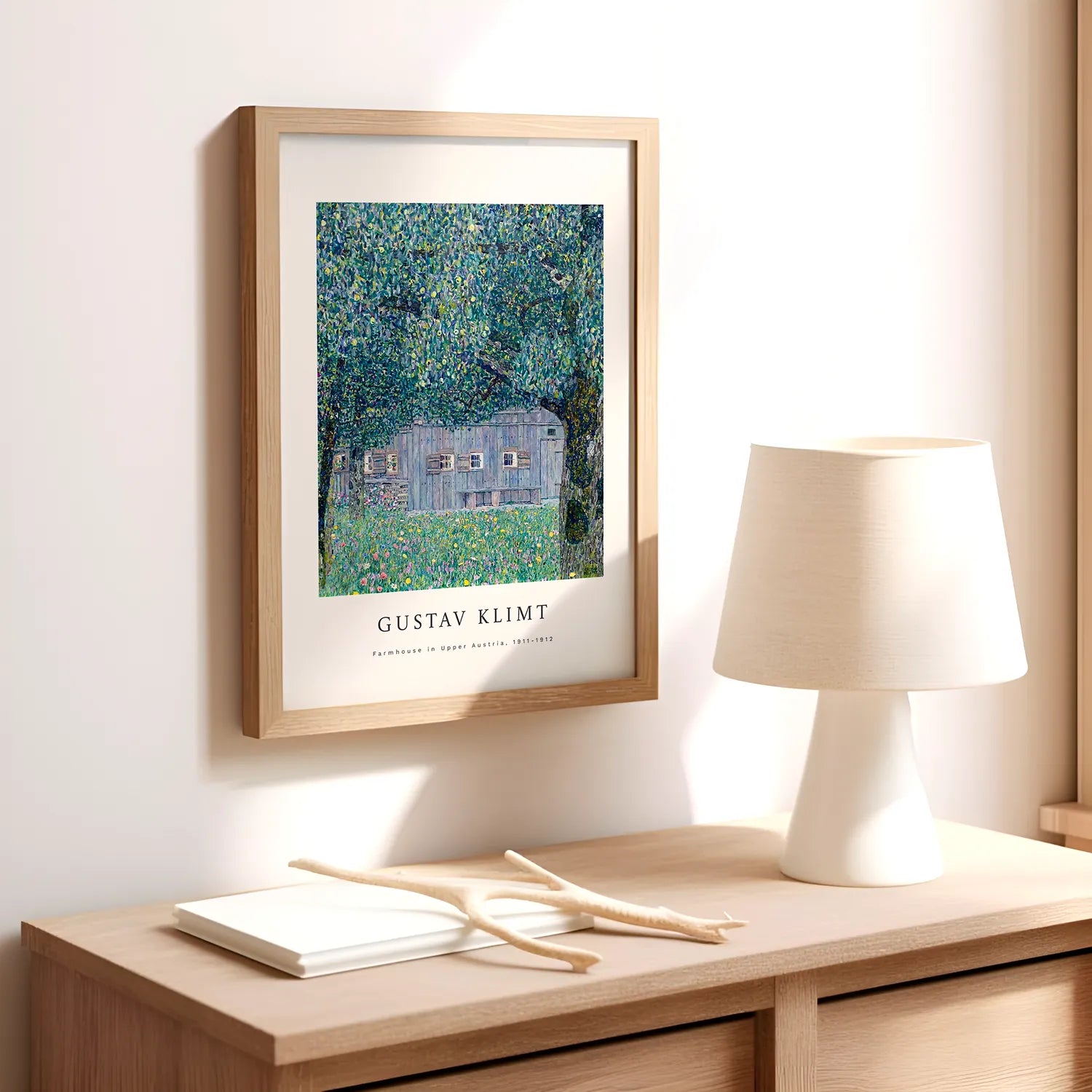 Gustav Klimt - Farmhouse In Upper Austria Plakat